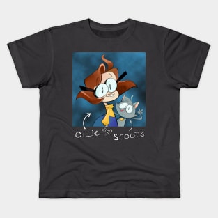 Ollie & Scoops School Photo Kids T-Shirt